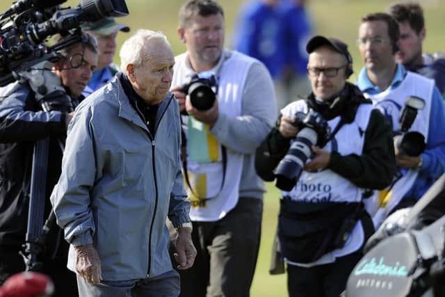 Palmer at St Andrews in 2015