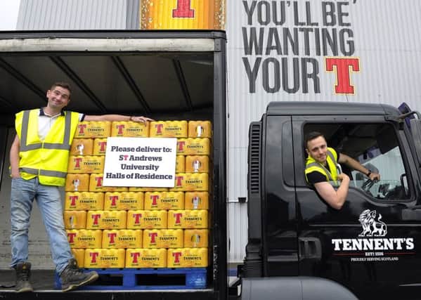 Tennent's has sent out an 'emergency delivery'