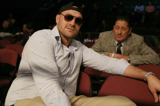 Tyson Fury was due to fight Wladimir Klitschko next month but has been declared medically unfit. Picture: PA.