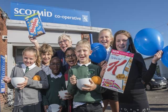 Scotmit are supporting the breakfast club at St Catherines RC Primary School in Gracemount , Edinburgh. Picture: Contributed