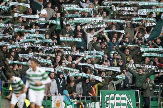 Manchester City will travel to Celtic Park tomorrow night. Picture: PA