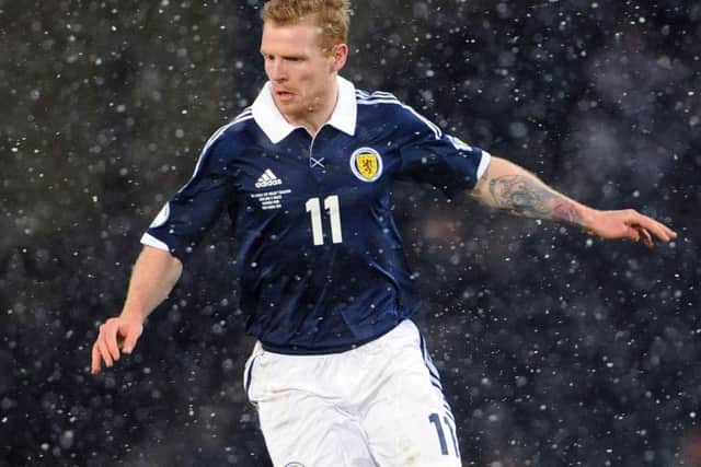 Chris Burke has seven caps for Scotland. Picture: Ian Rutherford