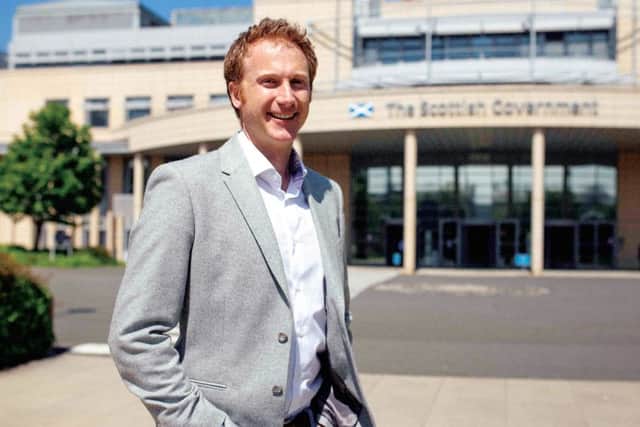 Alexander Holt, head of the Scottish Government's CivTech project. Picture: Contributed