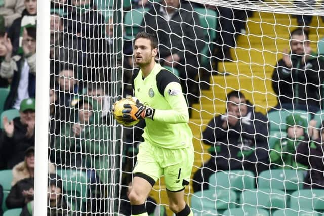 Craig Gordon was a half-time substitute in Saturday's win over Kilmarnock. Picture: SNS