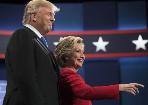 Democratic presidential candidate Hillary Clinton was widely acclaimed to have beaten Republican presidential candidate Donald Trump during the first presidential head-to-head TV debate. Picture: AP