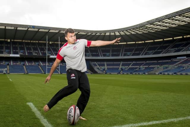 Edinburgh Rugby's Damien Hoyland is back in the team after recovering from a groin injury. Picture: Gary Hutchison/SNS/SRU