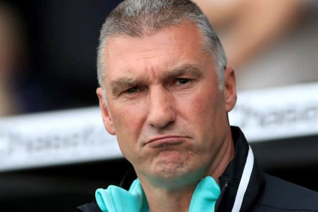 Derby manager Nigel Pearson has been suspended by the club. Picture: Tim Goode/PA Wire.