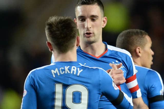 Lee Wallace and Barrie McKay have been included in the Scotland squad. Picture: SNS
