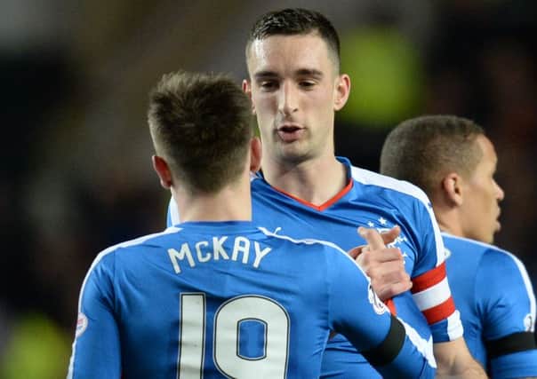 Lee Wallace and Barrie McKay have been included in the Scotland squad. Picture: SNS