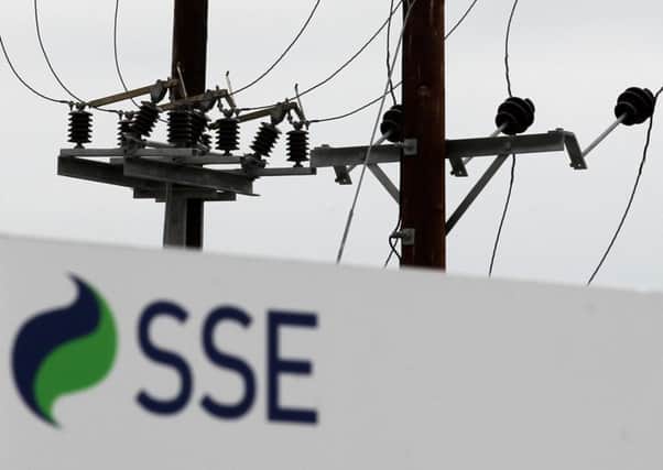 SSE said its full-year earnings were set to rise despite a drop in customer numbers. Picture: Andrew Milligan/PA Wire