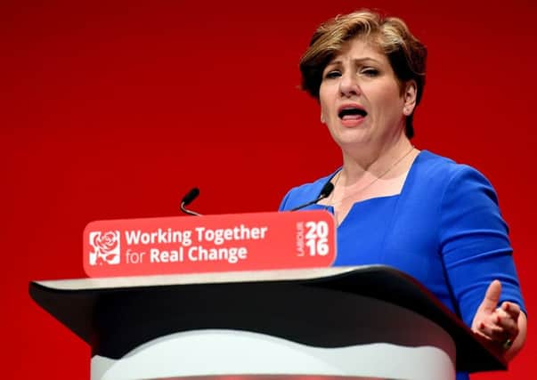 Shadow Foreign Secretary Emily Thornberry. Picture; Getty