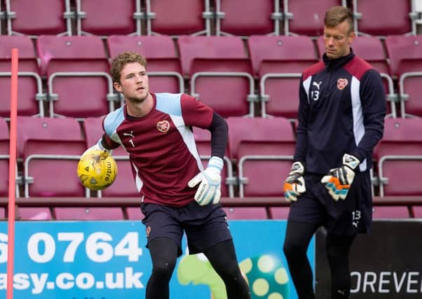 Hearts goalkeeper Jack Hamilton has been included in Gordon Strachan's Scotland squad. Picture: Graham Stuart/SNS