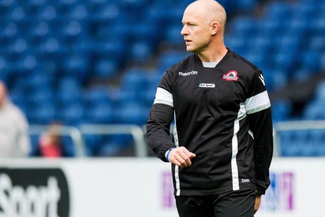 Edinburgh Rugby have appointed Duncan Hodge as acting coach. Picture: Ross Parker/SNS