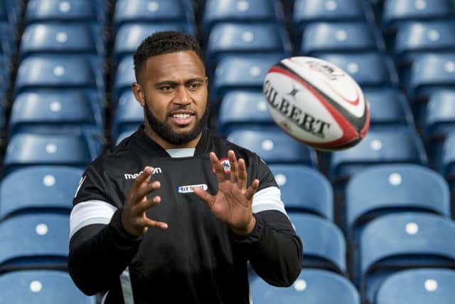 Edinburgh Rugby's Junior Rasolea. Picture: Gary Hutchison/SNS/SRU