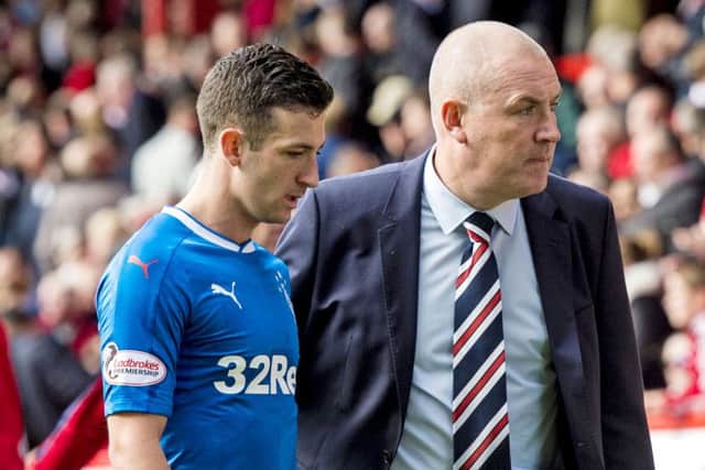 Jason Holt knows Rangers have to start racking up wins. Picture: SNS