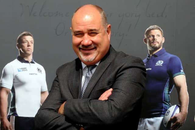 Mark Dodson, chief executive of the Scottish Rugby Union. Picture: Lisa Ferguson