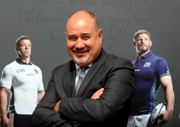 Mark Dodson, chief executive of the Scottish Rugby Union. Picture: Lisa Ferguson