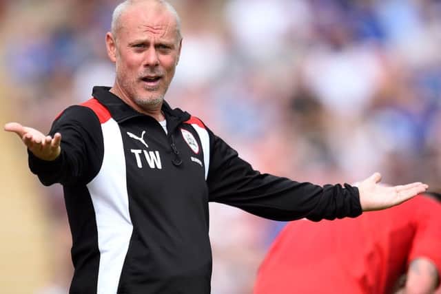 Barnsley coach Tommy Wright has been suspended following allegations in the Daily Telegraph. Picture: PA