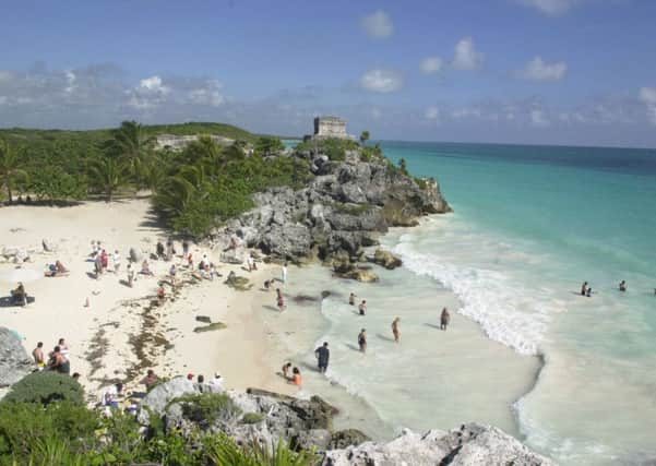 Tui said destinations such as Mexico were growing in popularity. Picture: Israel Leal/AP