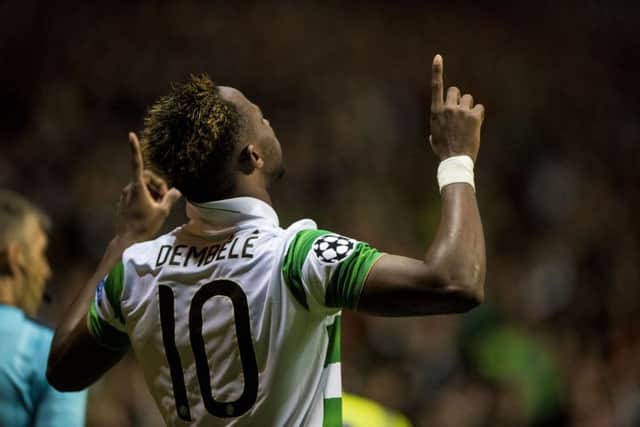 Moussa Demble bagged a double on the night. Picture: PA