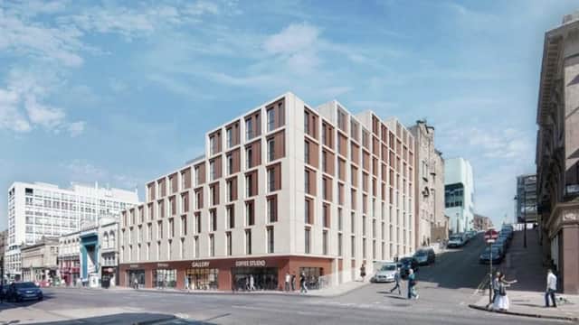The planned development on Sauchiehall Street. Picture: submitted