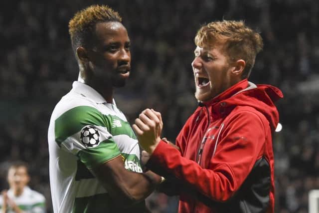 Celtic's Moussa Dembele (left) has been in fine form this season. Picture: SNS