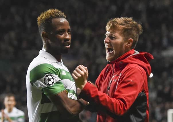Celtic's Moussa Dembele (left) has been in fine form this season. Picture: SNS