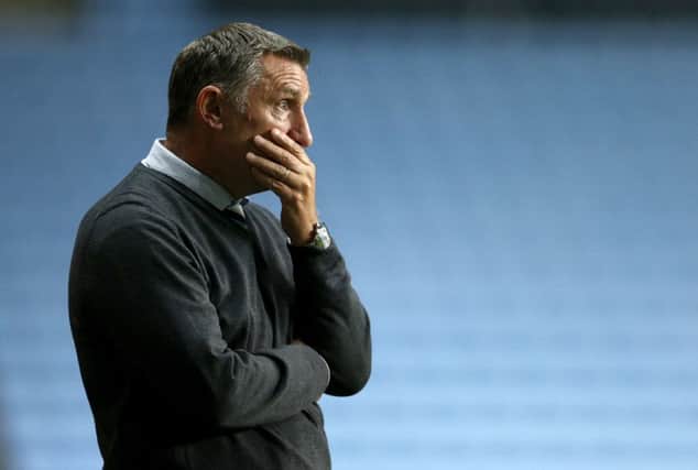 Tony Mowbray has resigned as manager of Coventry. Picture: PA