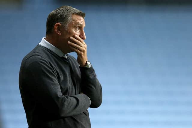 Tony Mowbray has resigned as manager of Coventry. Picture: PA