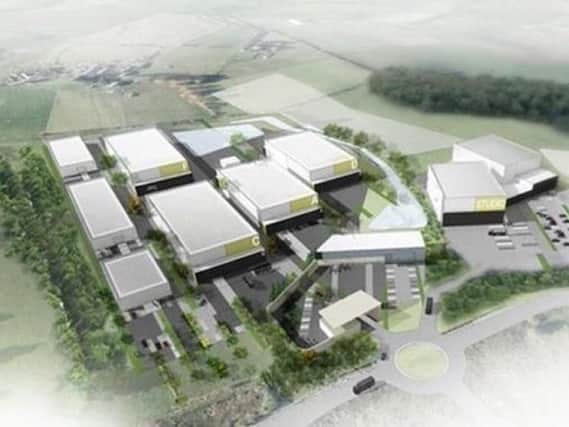 The Pentland Studios project is earmarked for green belt land in Midlothian.