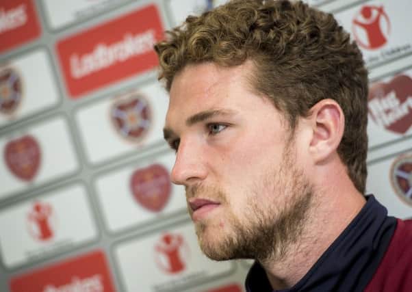 Hearts goalkeeper Jack Hamilton was surprised by his first Scotland call-up. Picture: Gary Hutchison/SNS