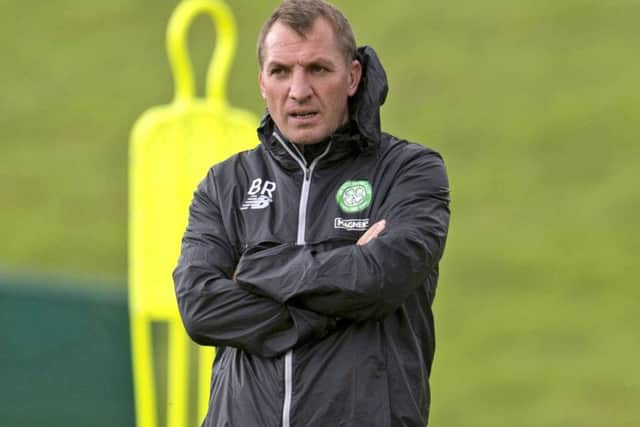 Celtic manager Brendan Rodgers is in no rush to cash in on Moussa Dembele. Picture: Craig Foy/SNS