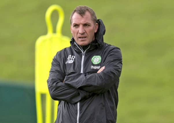 Celtic manager Brendan Rodgers is in no rush to cash in on Moussa Dembele. Picture: Craig Foy/SNS