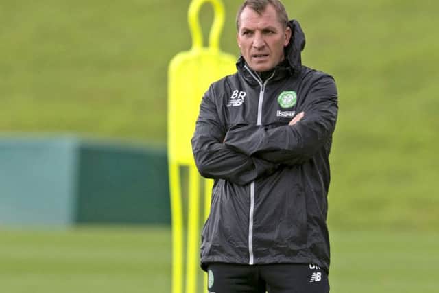 Manager Brendan Rodgers thinks it unlikely Celtic would ever be allowed to join the English league set-up. Picture: Craig Foy/SNS
