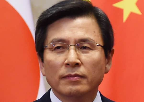 South Korean Prime Minister Hwang Kyo-ahn Picture; Greg Baker