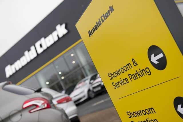 Arnold Clark saw used car sales motor ahead by almost 11%. Picture: Contributed