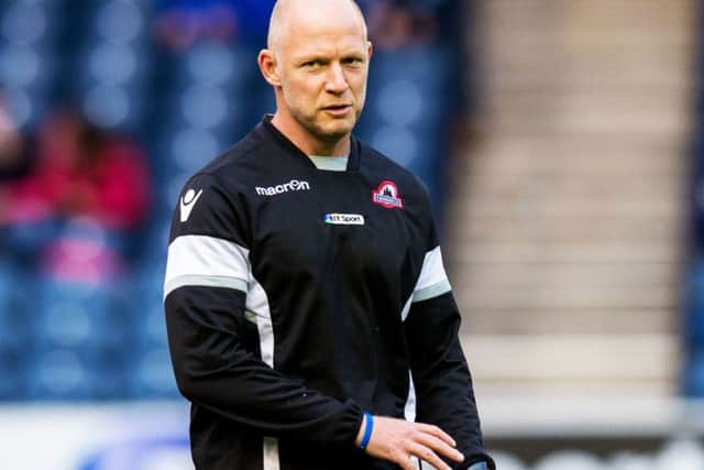Duncan Hodge has a task ahead of him