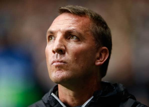 Brendan Rodgers wants his side to refocus for the Dundee game. Picture: PA