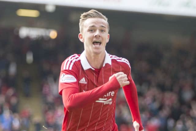 James Maddison crashed in a terrific free-kick in the last minute of Sunday's win over Rangers. Picture: PA