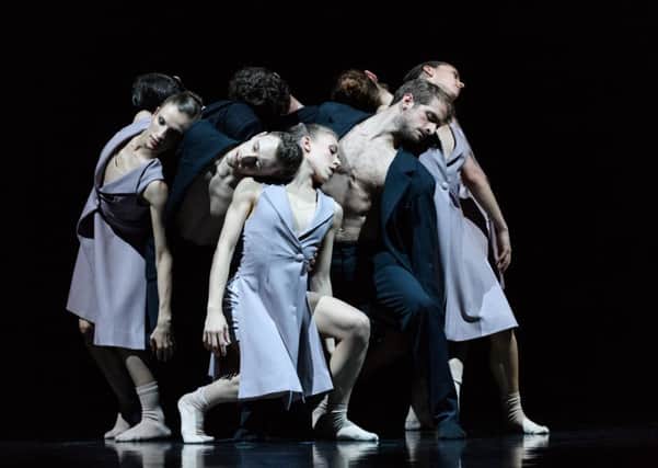 Scottish Ballet presents the world premiere of Sibilo, choreographed by company dancer and choreographer, Sophie Laplane, at the Theatre Royal Glasgow, as part of their Autumn Season 2016, in a programme which also includes Crystal Pites Emergence. PIC: Jane Hobson.