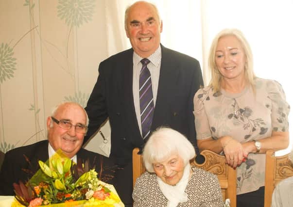 Maisie Killoran who celebrated her 100th birthday this month. More Scots are reaching the age of 100.
