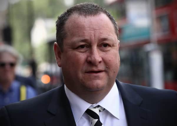 LONDON, ENGLAND - JUNE 07: Sports Direct International founder Mike Ashley arrives to attend a select committee hearing at Portcullis house on June 7, 2016 in London, England. Mike Ashley is to face the Business, Innovations and Skills Parliamentary Select Committee on working practices at his Sports Direct Shirebrook Warehouse in Derbyshire. In a letter to his staff he admitted that the centre needed 'improvements' after investigations found that staff had been paid less than the minimum wage and ambulances had been called to the complex 76 times in two years as staff were 'too scared' to call in sick. (Photo by Carl Court/Getty Images)