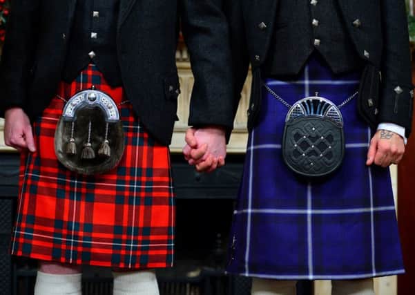 The social attitudes study shows that Scotland is becoming a more tolerant nation. Picture: Getty Images