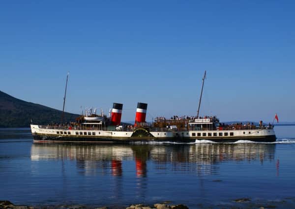 The Waverley paddle steamer, launched on this day in 1947. Picture: JP