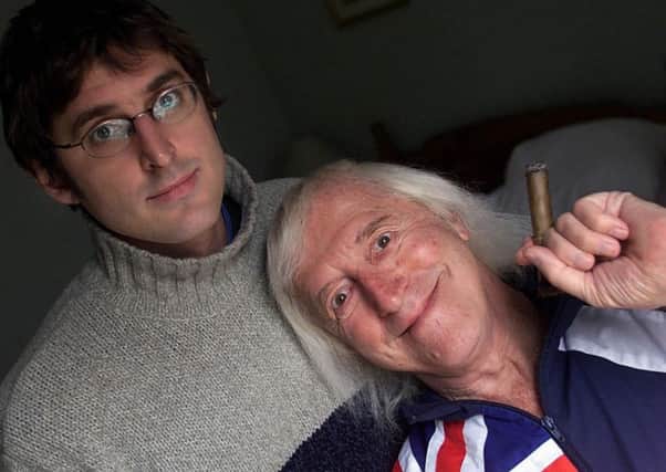 Louis Theroux has expressed guilt at prolonging his acquaintance with Jimmy Savile. Picture: Graham Barclay