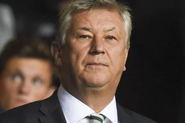 Celtic Chief Executive Peter Lawwell