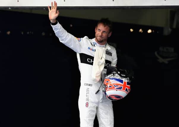Jenson Button will start his 300th Formula One race today.  Photograph: Getty
