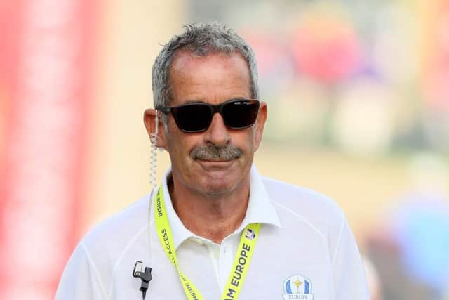Vice-captain Sam Torrance of Europe looks on during the 2016 Ryder Cup Captains Matches at Hazeltine . Picture: Getty Images