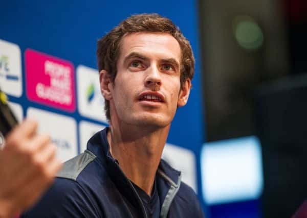 Andy Murray is in Beijing aiming for the world No 1 spot. Picture: John Devlin