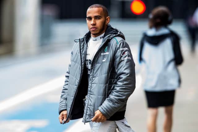 Lewis Hamilton. Photograph by Ian Georgeson.